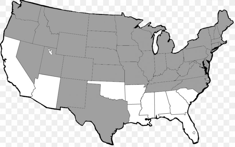 United States American Ginseng Map Geography, PNG, 895x563px, United States, American Ginseng, Area, Black And White, Comfrey Download Free