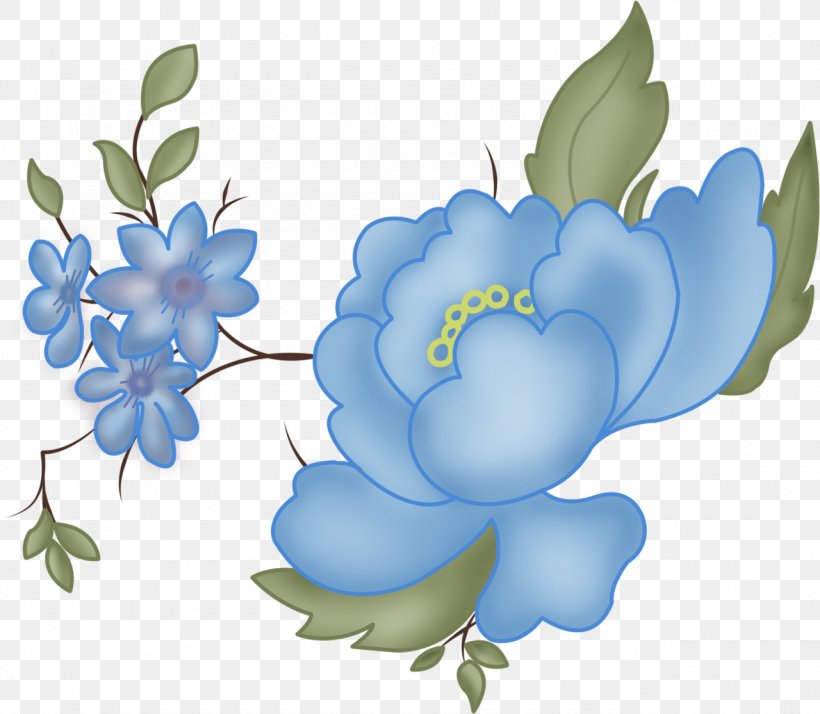 Flower Clip Art, PNG, 1280x1115px, Flower, Blue, Blue Flower, Branch, Cartoon Download Free