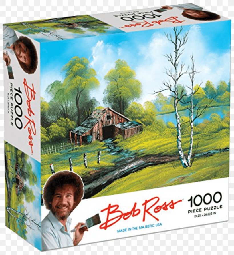 Jigsaw Puzzles Big G Creative Bob Ross The Art Of Chill Board Game, PNG, 939x1023px, Jigsaw Puzzles, Advertising, Art, Autumn Woods, Board Game Download Free