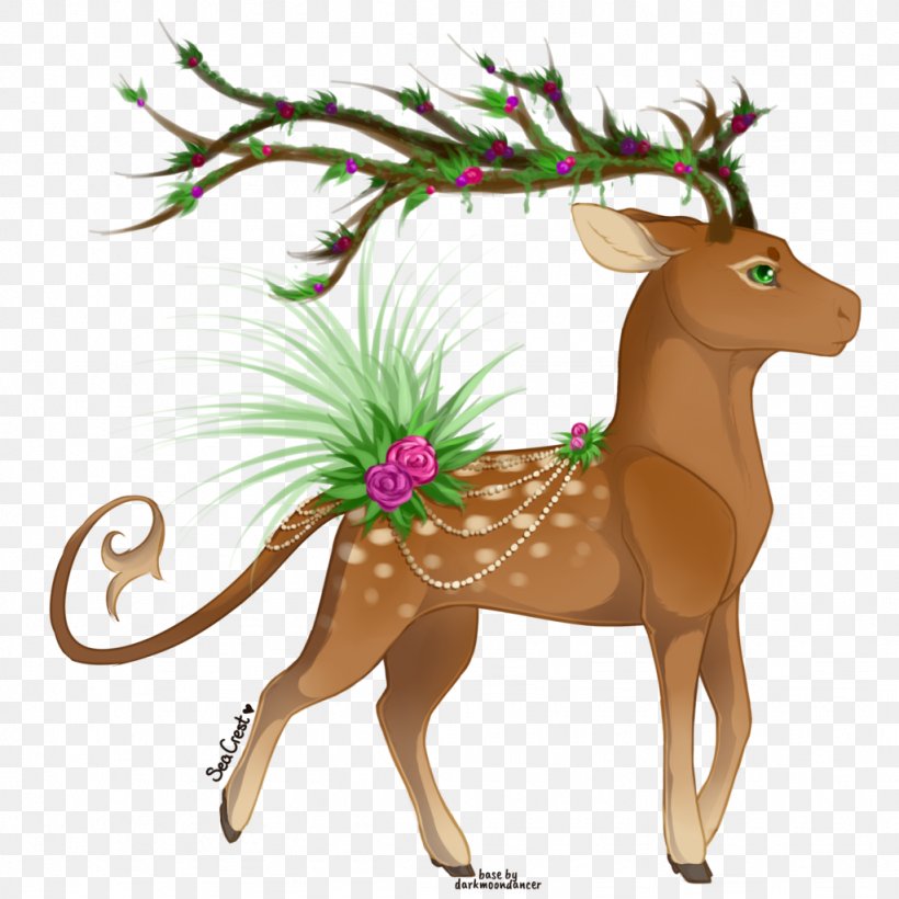 Reindeer Christmas Ornament Antler, PNG, 1024x1024px, Reindeer, Antler, Character, Christmas, Christmas Decoration Download Free