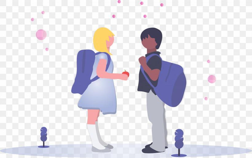 Back To School Student Boy, PNG, 2999x1882px, Back To School, Boy, Cartoon, Conversation, Gesture Download Free