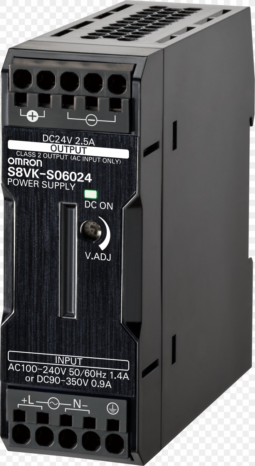 DIN Rail Omron Power Converters Automation Industry, PNG, 1812x3301px, Din Rail, Automation, Circuit Component, Computer Case, Computer Component Download Free