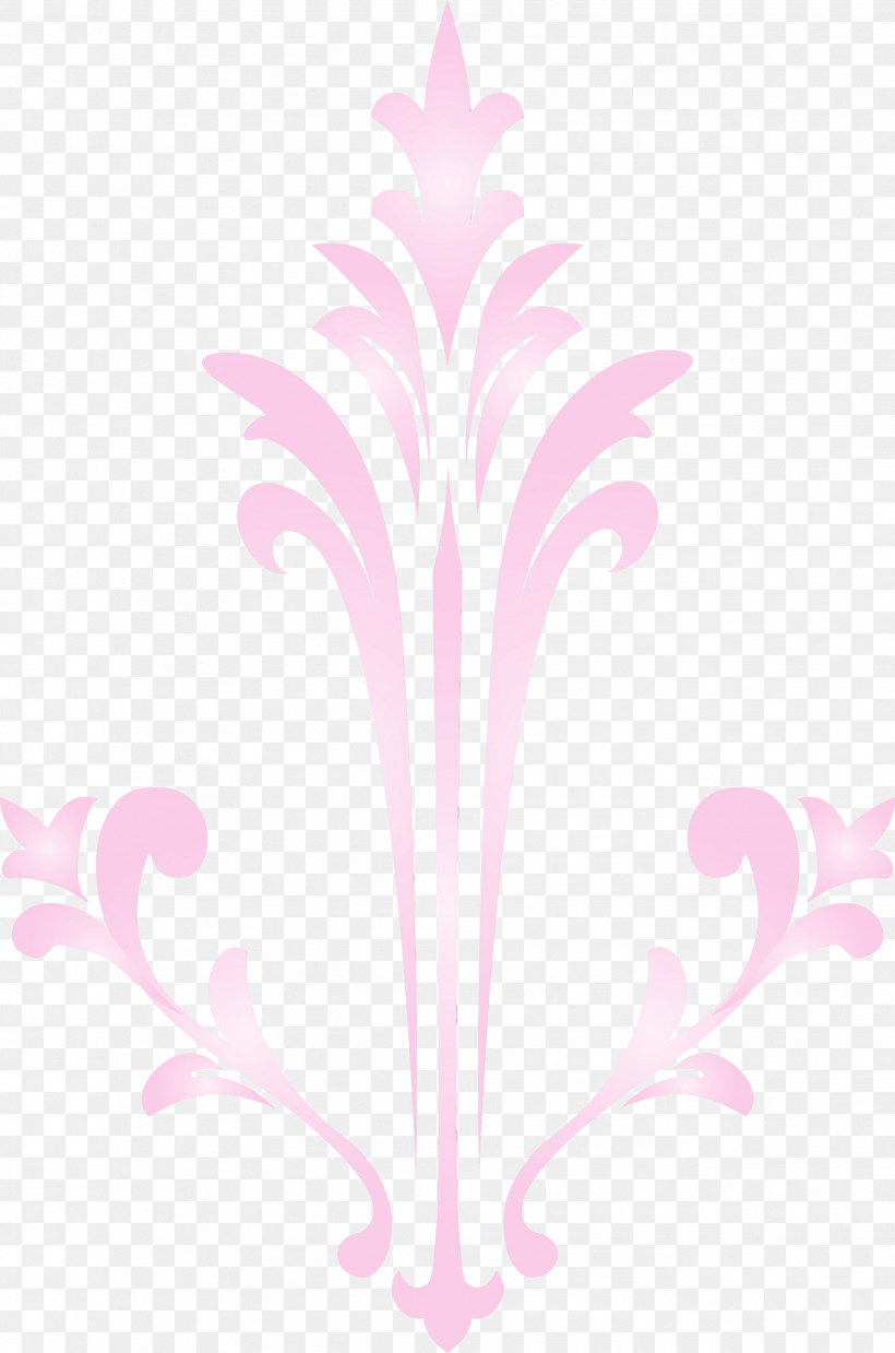 Petal Leaf Pattern Pink M Font, PNG, 1984x3000px, Arrow, Biology, Leaf, M, Meter Download Free