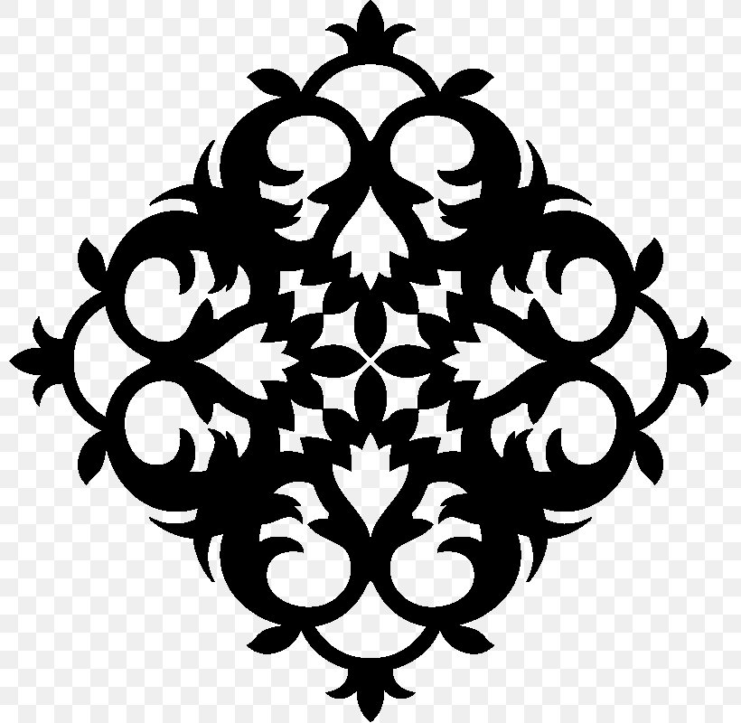 Symmetry Line Flower Pattern, PNG, 800x800px, Symmetry, Black And White, Flower, Leaf, Monochrome Download Free