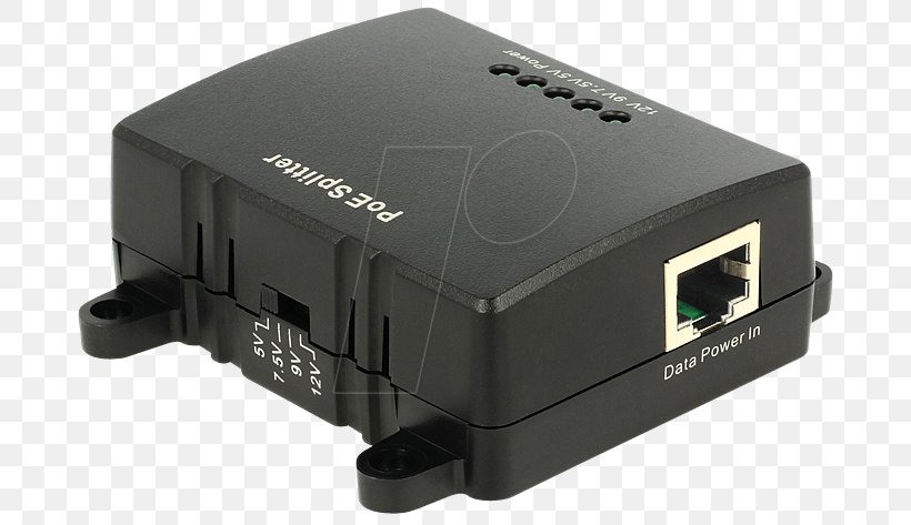 Adapter Power Over Ethernet Network Switch Gigabit Ethernet, PNG, 700x473px, Adapter, Ac Adapter, Cable, Computer Network, Electrical Cable Download Free