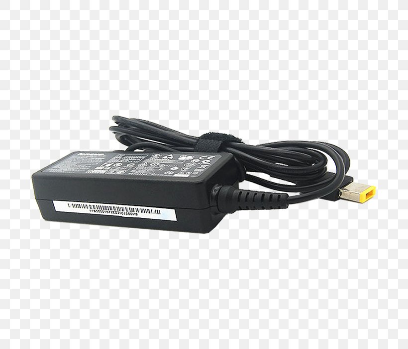 Battery Charger AC Adapter Laptop Lenovo ThinkPad, PNG, 700x700px, Battery Charger, Ac Adapter, Adapter, Alternating Current, Cable Download Free