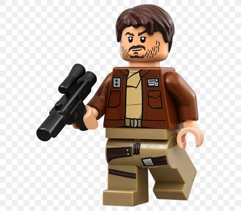 Cassian Andor Jyn Erso K-2SO LEGO 75171 Star Wars Battle On Scarif Lego Star Wars, PNG, 609x717px, Cassian Andor, Blaster, Death Star, Figurine, Force Download Free