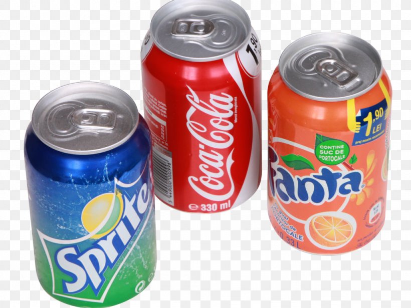 Fizzy Drinks Sprite Coca-Cola Fanta Carbonated Water, PNG, 1024x768px, Fizzy Drinks, Aluminum Can, Carbonated Soft Drinks, Carbonated Water, Cocacola Download Free