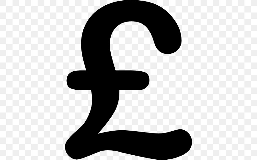 Pound Sign Pound Sterling Currency Symbol Egyptian Pound Money, PNG, 512x512px, Pound Sign, Area, Bank, Black And White, Coin Download Free