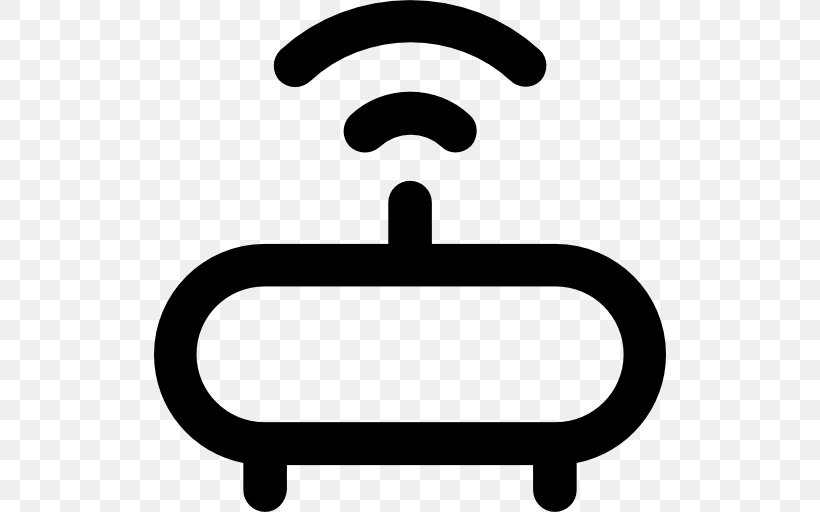 Wi-Fi Wireless Router Clip Art, PNG, 512x512px, Wifi, Area, Black And White, Internet, Mobile Broadband Modem Download Free