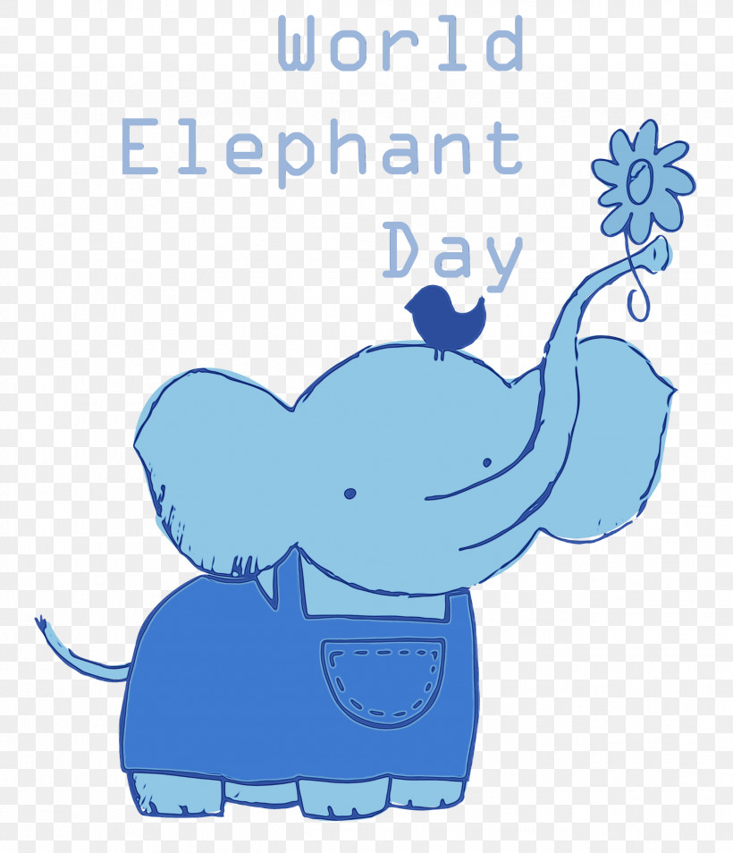 Elephant, PNG, 2577x3000px, World Elephant Day, African Elephants, Cartoon, Drawing, Elephant Download Free