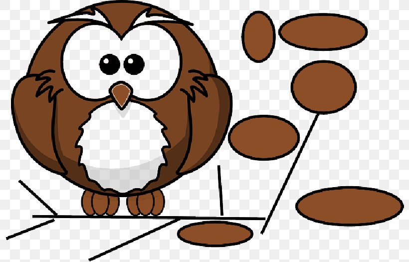 Owl Clip Art Animated Cartoon Drawing, PNG, 800x525px, Owl, Animated Cartoon, Animation, Cartoon, Coloring Book Download Free