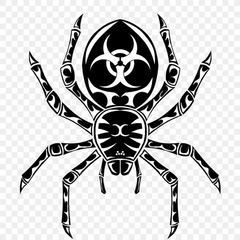 Tattoo Spider Tarantula Symbol, PNG, 894x894px, Tattoo, Arachnid, Art, Arthropod, Black And White Download Free