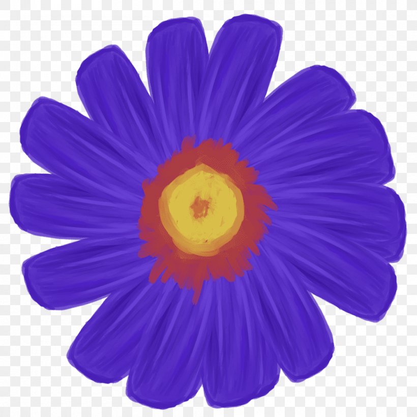 Transvaal Daisy Watercolor Painting Daisy Family Petal, PNG, 1000x1000px, Transvaal Daisy, Blue, Book Illustration, Cobalt Blue, Daisy Family Download Free