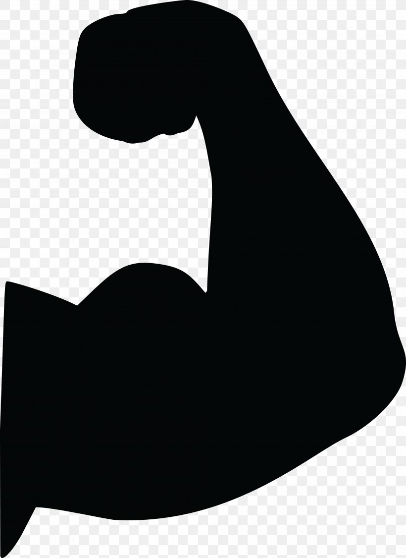 Biceps Arm Muscle Clip Art, PNG, 4000x5494px, Biceps, Arm, Black, Black And White, Drawing Download Free