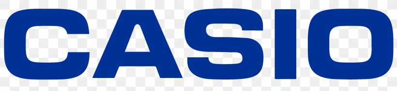 Casio Logo Watch Brand Company, PNG, 3515x812px, Casio, Blue, Brand, Company, Electronics Download Free