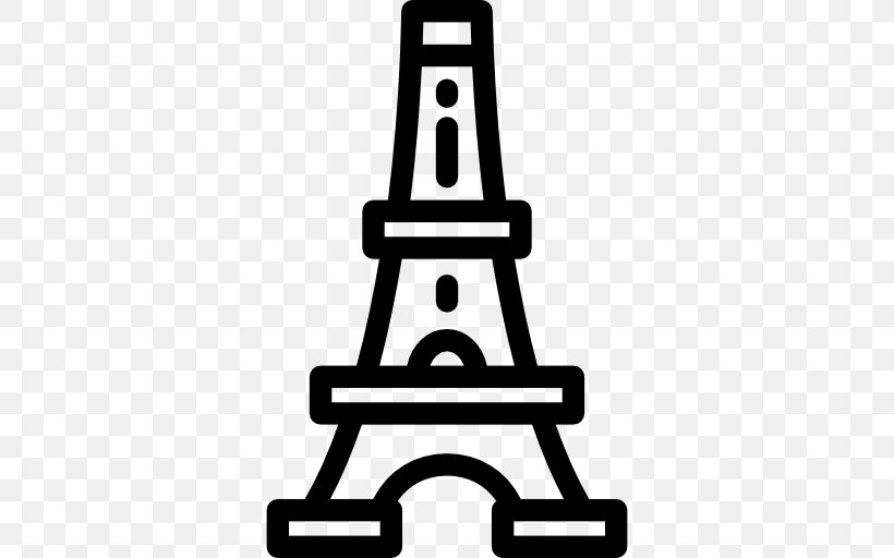Eiffel Tower Clip Art, PNG, 512x512px, Eiffel Tower, Area, Black And White, Emoticon, Iconscout Download Free