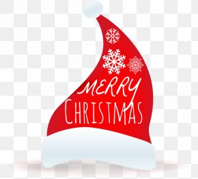Christmas Hats Merry Christmas - Santa Claus Christmas Hat Bonnet Illustration PNG