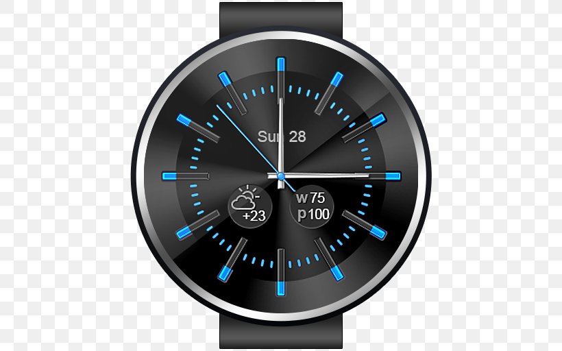 Watch Strap Product Design Clock, PNG, 512x512px, Watch, Brand, Clock, Clothing Accessories, Electric Blue Download Free