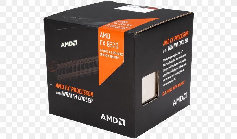 AMD FX-8350 Black Edition Central Processing Unit AMD FX-8370 Black Edition AMD Black Edition, PNG, 640x480px, Amd Fx, Advanced Micro Devices, Box, Brand, Carton Download Free