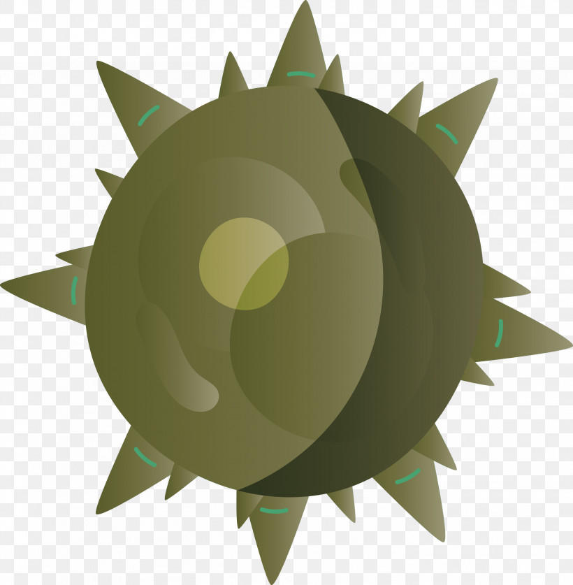 Coronavirus Corona COVID, PNG, 2939x3000px, Coronavirus, Circle, Corona, Covid, Green Download Free