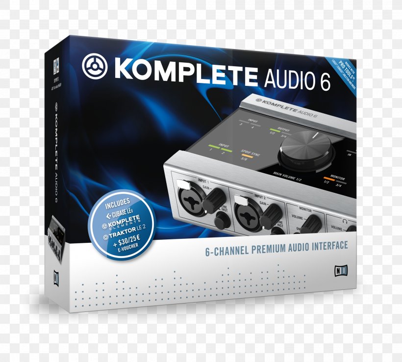 Digital Audio Native Instruments Komplete Audio 6 Traktor Sound Cards & Audio Adapters, PNG, 2000x1801px, Watercolor, Cartoon, Flower, Frame, Heart Download Free