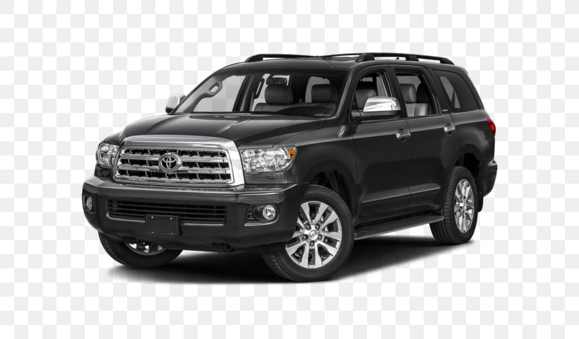 Car 2017 Toyota Sequoia Sport Utility Vehicle 2016 Toyota Sequoia Limited, PNG, 640x480px, Car, Automotive Design, Automotive Exterior, Automotive Tire, Automotive Wheel System Download Free