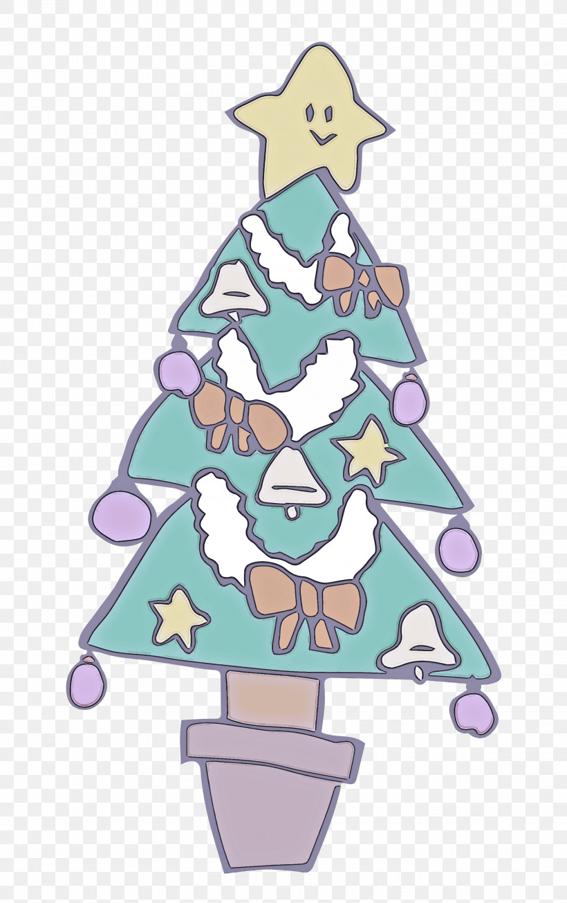 Christmas Tree, PNG, 2268x3610px, Cartoon, Christmas Decoration, Christmas Tree, Games, Interior Design Download Free