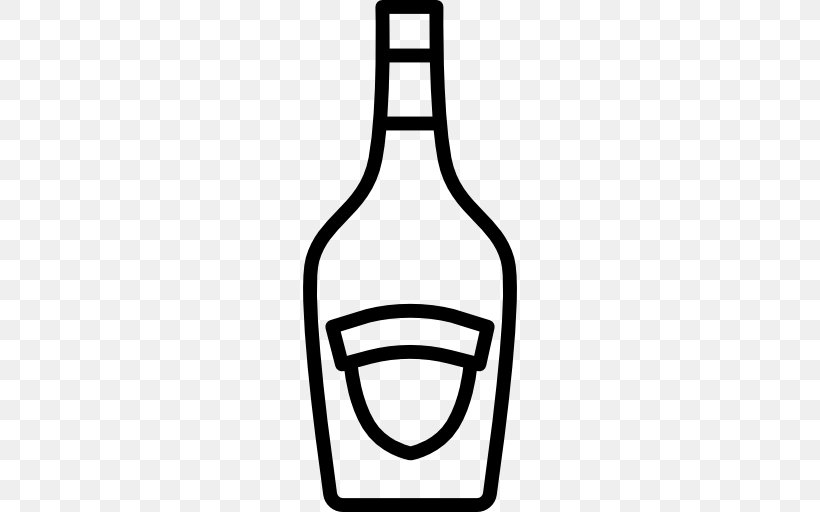 Label Bottle, PNG, 512x512px, Label, Alcoholic Drink, Barware, Black And White, Bottle Download Free