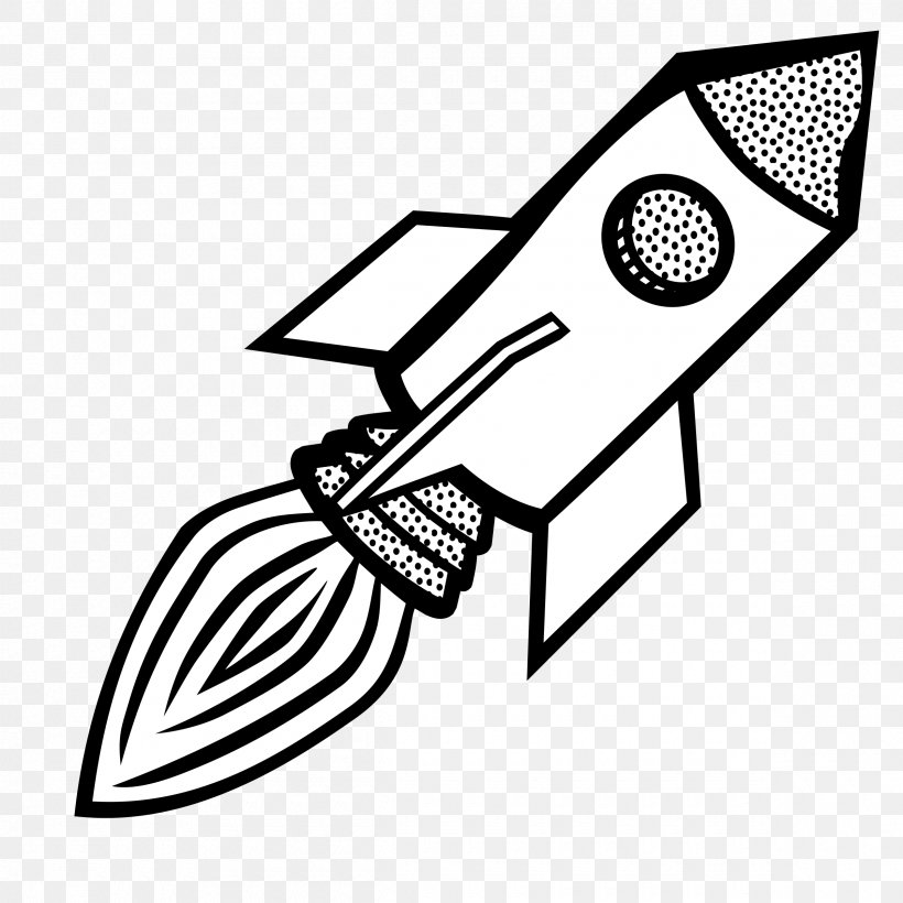 Line Art Rocket Clip Art, PNG, 2400x2400px, Line Art, Art, Artwork, Black, Black And White Download Free