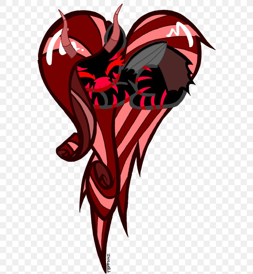 Illustration Demon Clip Art Heart Insect, PNG, 600x888px, Watercolor, Cartoon, Flower, Frame, Heart Download Free