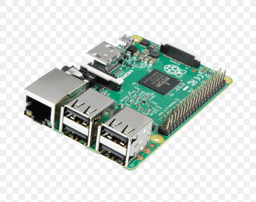 Raspberry Pi 3 Single-board Computer Asus Tinker Board, PNG, 828x654px, Raspberry Pi, Android Things, Arch Linux, Asus Tinker Board, Circuit Component Download Free