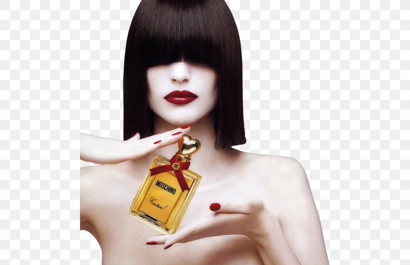 Moschino Perfume Fashion Model Haute Couture, PNG, 500x531px, Moschino, Advertising, Aroma Compound, Bangs, Beauty Download Free