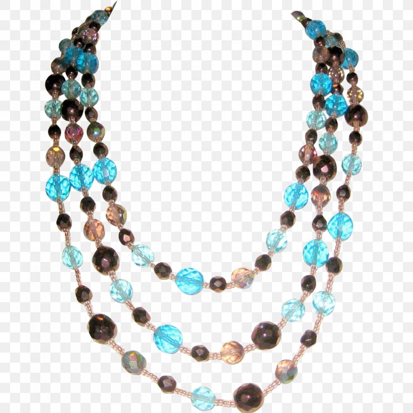 Necklace Jewellery Glass Beadmaking Beadwork, PNG, 1015x1015px, Necklace, Aqua, Bead, Beadwork, Blue Download Free