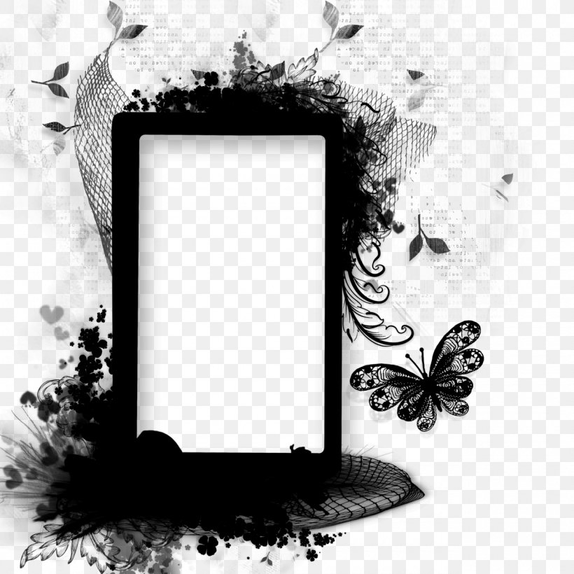 Butterfly Picture Frames Product Design Rectangle Font, PNG, 1280x1280px, Butterfly, Blackandwhite, Interior Design, Lepidoptera, Moth Download Free