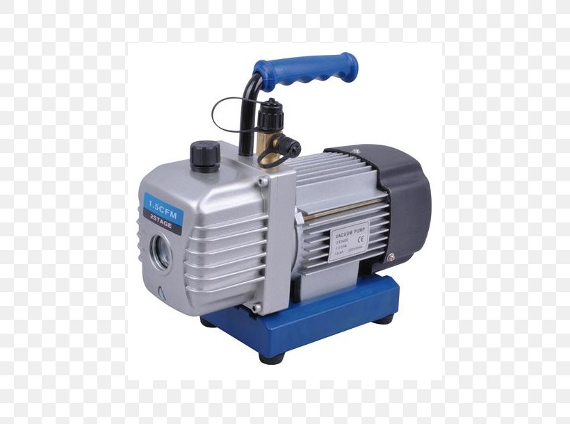 Vacuum Pump Heat Pump Air Refrigerant, PNG, 610x610px, Vacuum, Air, Air Conditioner, Chlorodifluoromethane, Compressor Download Free