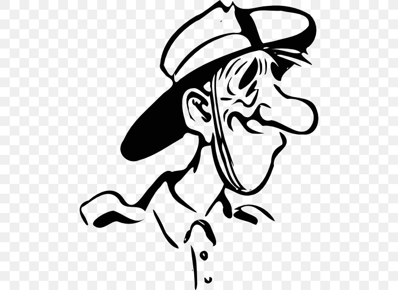 Vector Graphics Clip Art Cartoon Hat Image, PNG, 492x599px, Cartoon, Art, Artwork, Black, Black And White Download Free