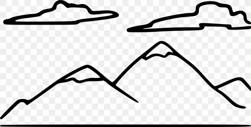 Clip Art Vector Graphics Image Mountain, PNG, 1472x750px, Mountain, Art, Blackandwhite, Coloring Book, Drawing Download Free
