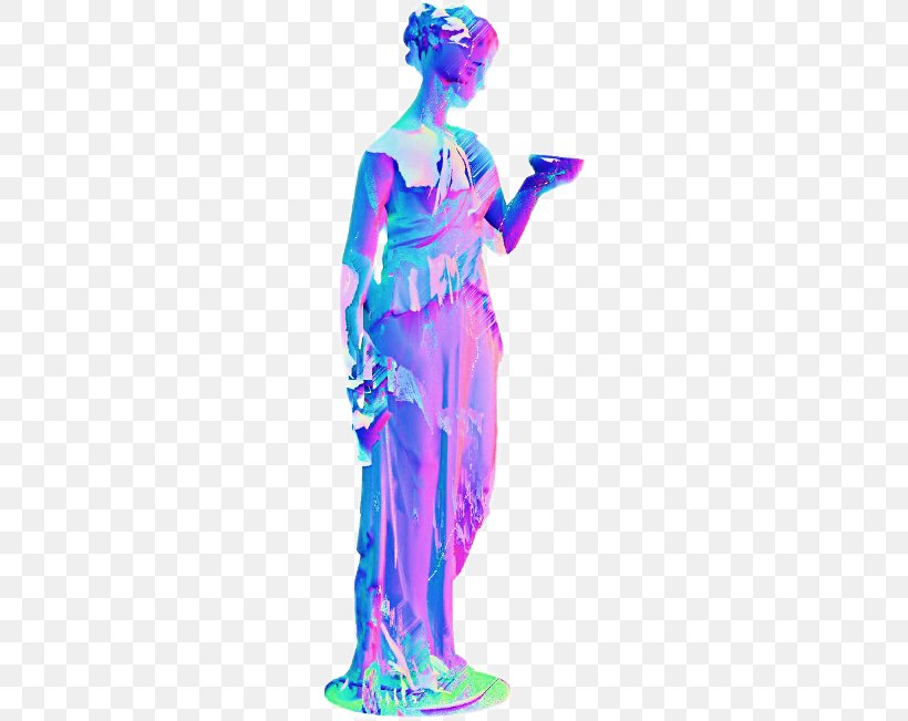 Vaporwave Art Roman Sculpture Statue, PNG, 240x651px, Watercolor, Cartoon, Flower, Frame, Heart Download Free