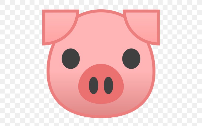 Domestic Pig Emoji Clip Art, PNG, 512x512px, Pig, Domestic Pig, Emoji, Face With Tears Of Joy Emoji, Google Download Free