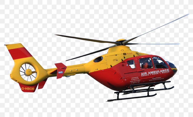 Helicopter RAF Benson Fixed-wing Aircraft Eurocopter EC135 Air Medical Services, PNG, 800x500px, Helicopter, Air Medical Services, Aircraft, Ambulance, Emergency Download Free