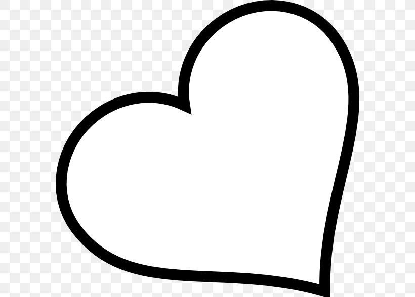 Heart Clip Art, PNG, 600x588px, Heart, Area, Black, Black And White, Computer Download Free