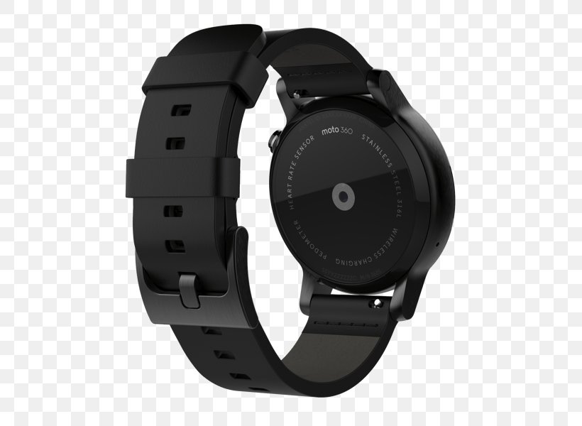 Moto 360 (2nd Generation) Motorola Mobility Smartwatch Mobile Phones, PNG, 600x600px, Moto 360 2nd Generation, Black, Brand, Google Now, Hardware Download Free