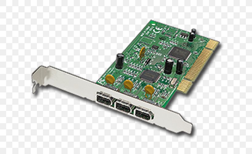 PCI Express Serial ATA IEEE 1394 Network Cards & Adapters Computer Port, PNG, 648x500px, Pci Express, Adapter, Computer Component, Computer Port, Controller Download Free
