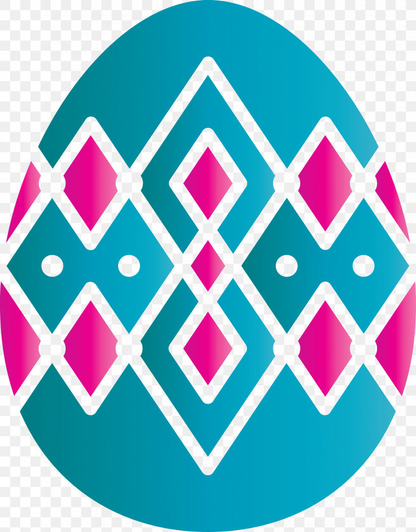 Turquoise Teal Pattern Magenta Turquoise, PNG, 2344x3000px, Retro Easter Egg, Circle, Easter Day, Magenta, Teal Download Free