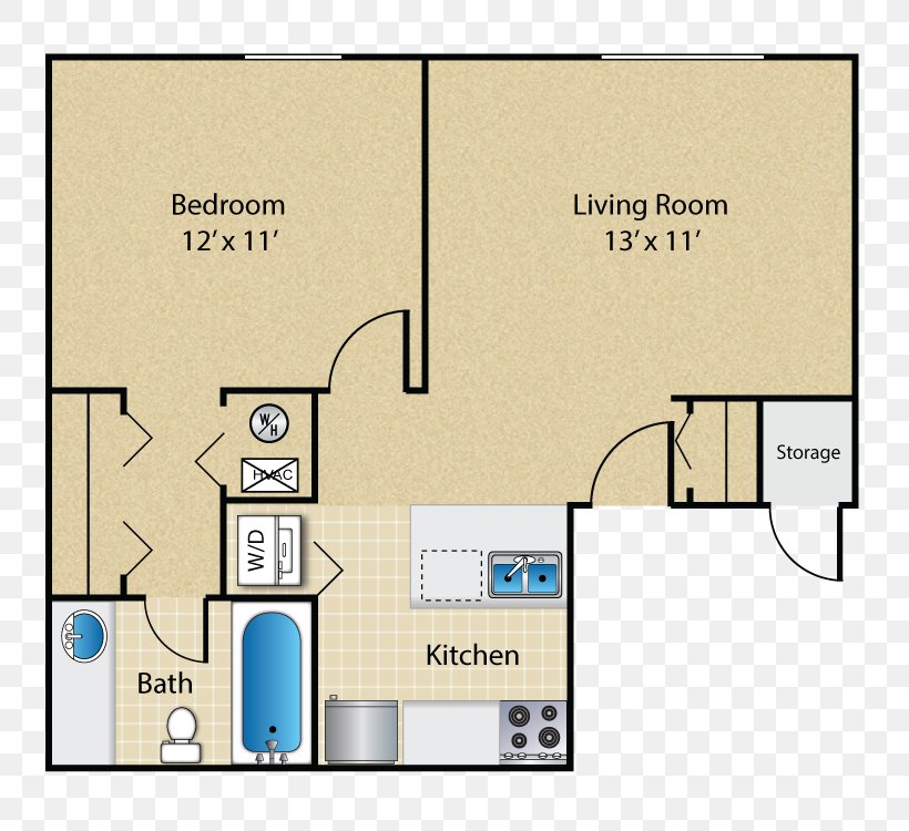 Villages Of Bent Tree Apartment Bedroom Floor Plan Bathroom, PNG, 750x750px, Apartment, Area, Bathroom, Bathtub, Bed Download Free