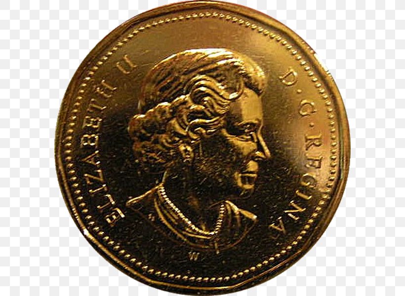 Canada Dollar Coin Loonie Canadian Dollar, PNG, 600x600px, Canada, Banknote, Bronze Medal, Canadian Dollar, Coin Download Free
