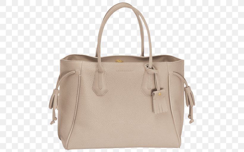 Tote Bag Longchamp Leather Handbag Messenger Bags, PNG, 510x510px, Tote Bag, Bag, Beige, Brown, Customer Service Download Free