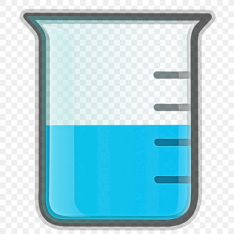 Beaker Aqua Turquoise Font Rectangle, PNG, 1331x1331px, Beaker, Aqua, Laboratory Equipment, Rectangle, Turquoise Download Free