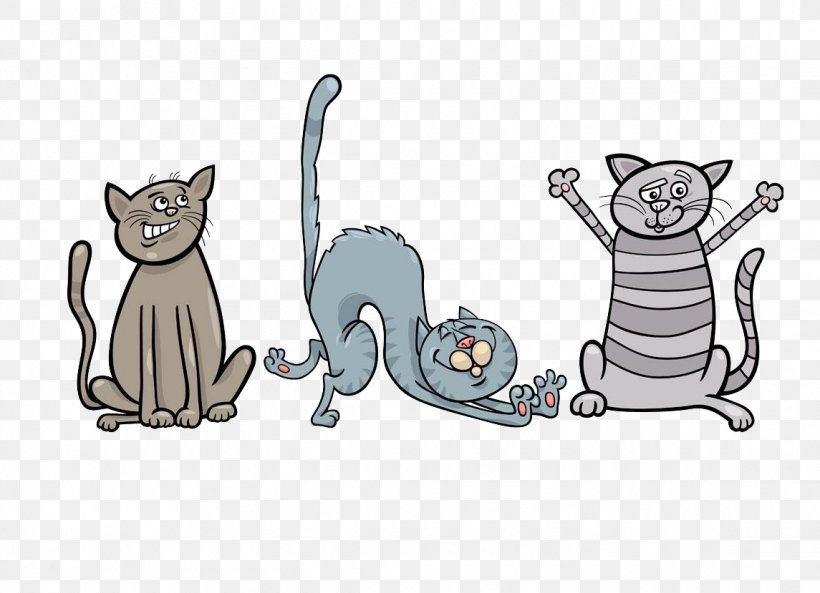 Cat Kitten Cartoon Illustration, PNG, 1145x829px, Cat, Black Cat, Carnivoran, Cartoon, Cat Like Mammal Download Free